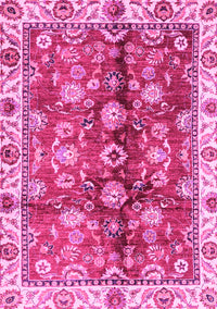 Abstract Pink Modern Rug, abs3374pnk