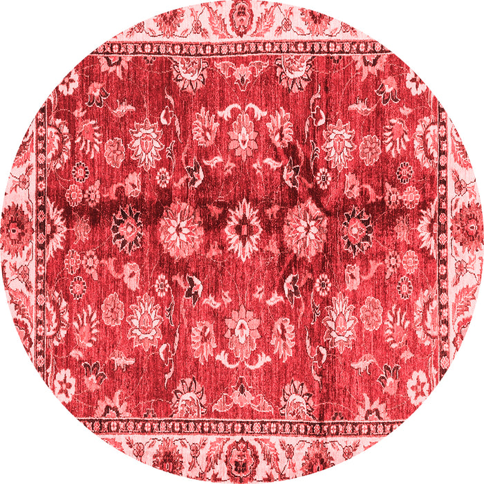 Abstract Red Modern Rug, abs3374red