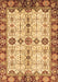 Machine Washable Oriental Brown Traditional Rug, wshabs3375brn