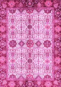 Oriental Pink Traditional Rug, abs3375pnk