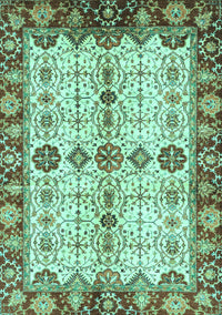 Oriental Turquoise Traditional Rug, abs3375turq