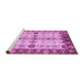 Sideview of Machine Washable Oriental Purple Traditional Area Rugs, wshabs3375pur