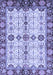 Machine Washable Oriental Blue Traditional Rug, wshabs3375blu