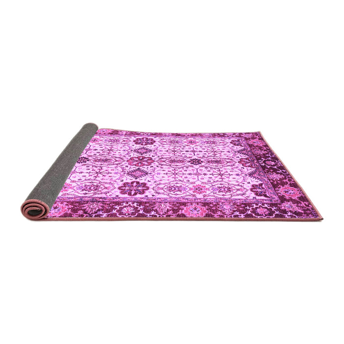 Sideview of Oriental Purple Traditional Rug, abs3375pur