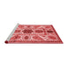 Modern Red Washable Rugs