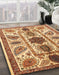 Machine Washable Abstract Yellow Rug in a Family Room, wshabs3376