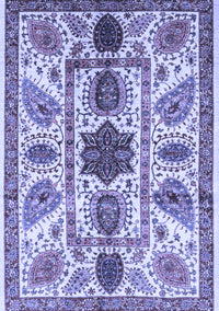 Abstract Blue Modern Rug, abs3376blu