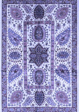 Abstract Blue Modern Rug, abs3376blu
