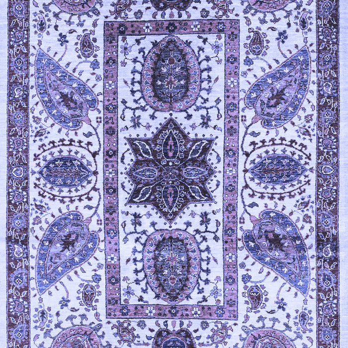 Abstract Blue Modern Rug, abs3376blu