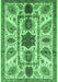 Abstract Emerald Green Modern Rug, abs3376emgrn