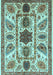 Machine Washable Abstract Light Blue Modern Rug, wshabs3376lblu