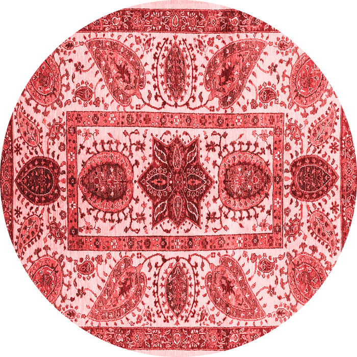 Abstract Red Modern Rug, abs3376red