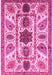 Abstract Pink Modern Rug, abs3376pnk