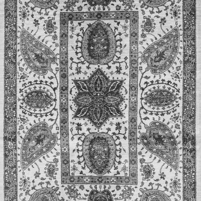 Machine Washable Abstract Gray Modern Rug, wshabs3376gry