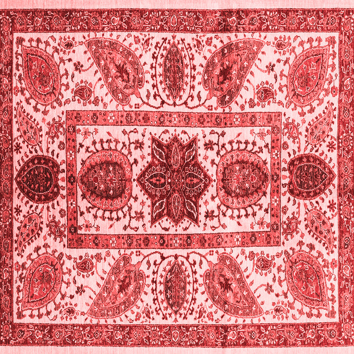Abstract Red Modern Rug, abs3376red