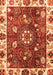 Abstract Orange Modern Rug, abs3377org