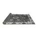 Sideview of Abstract Gray Modern Rug, abs3377gry