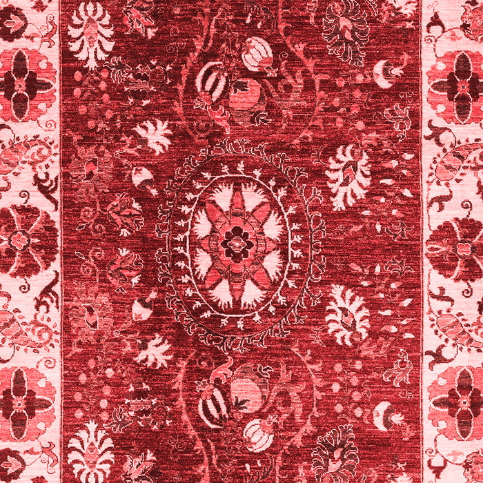 Abstract Red Modern Area Rugs