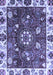 Abstract Blue Modern Rug, abs3377blu