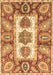 Abstract Brown Modern Rug, abs3378brn