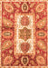 Abstract Orange Modern Rug, abs3378org