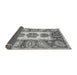 Sideview of Abstract Gray Modern Rug, abs3378gry