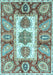 Machine Washable Abstract Light Blue Modern Rug, wshabs3378lblu