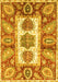 Abstract Yellow Modern Rug, abs3378yw