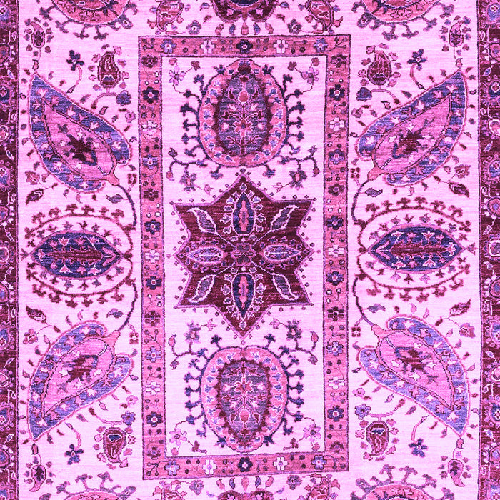 Machine Washable Oriental Purple Modern Area Rugs, wshabs3379pur