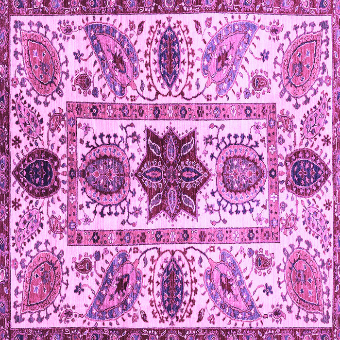 Square Oriental Purple Modern Rug, abs3379pur