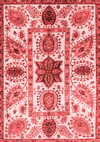 Oriental Red Modern Rug, abs3379red