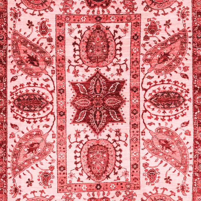 Oriental Red Modern Area Rugs