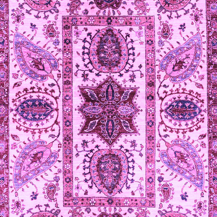 Machine Washable Oriental Purple Modern Area Rugs, wshabs3380pur
