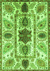 Oriental Green Modern Rug, abs3380grn