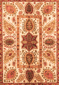 Oriental Orange Modern Rug, abs3380org