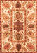 Oriental Orange Modern Rug, abs3380org