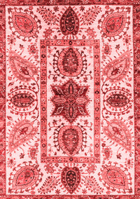 Oriental Red Modern Rug, abs3380red