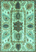 Oriental Turquoise Modern Rug, abs3380turq