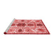 Modern Red Washable Rugs