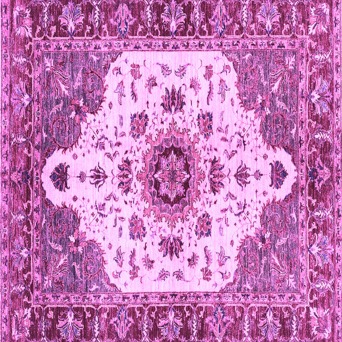 Square Oriental Purple Modern Rug, abs3381pur
