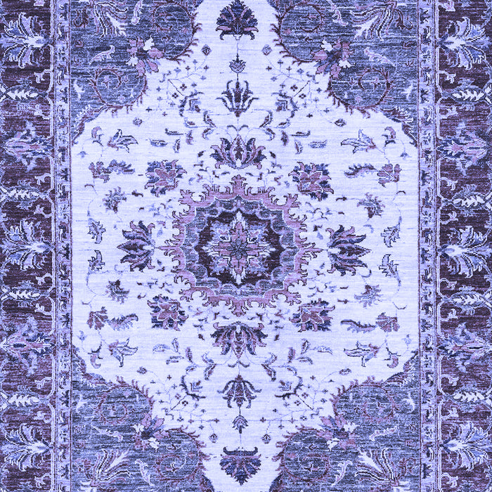 Oriental Blue Modern Rug, abs3381blu