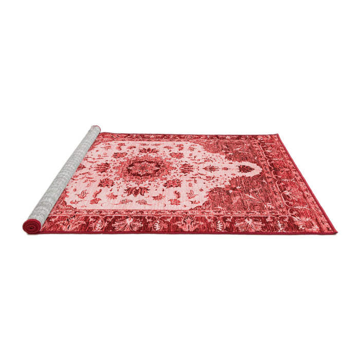 Modern Red Washable Rugs