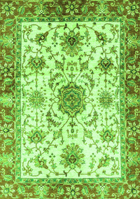 Oriental Green Modern Rug, abs3382grn