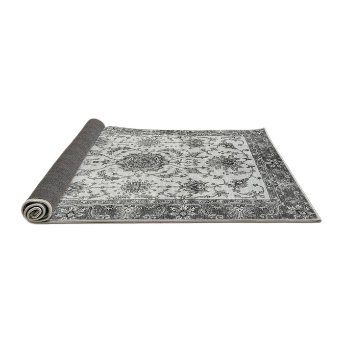 Sideview of Oriental Gray Modern Rug, abs3382gry