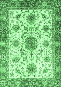 Oriental Emerald Green Modern Rug, abs3382emgrn