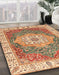 Machine Washable Abstract Red Rug in a Family Room, wshabs3383