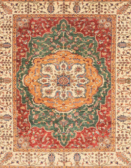 Abstract Red Oriental Rug, abs3383