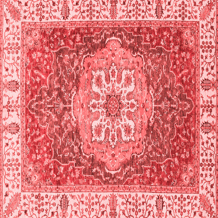 Machine Washable Oriental Red Modern Rug, wshabs3383red