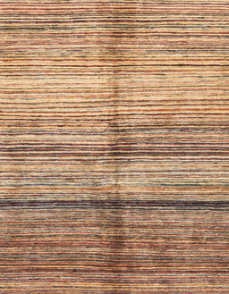 Machine Washable Abstract Sandy Brown Rug, wshabs3384