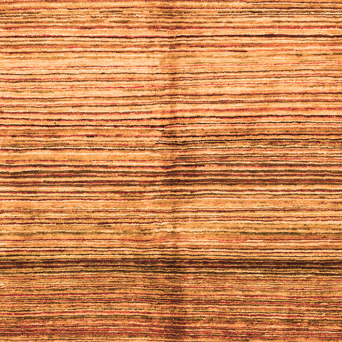 Machine Washable Oriental Orange Modern Area Rugs, wshabs3384org